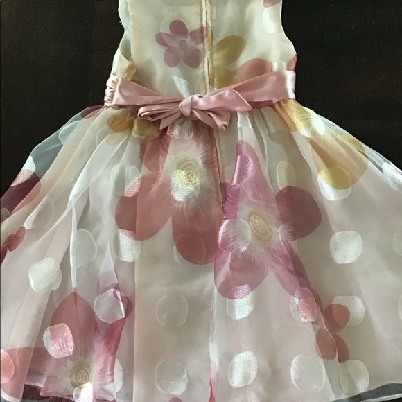Rare Editions Vintage Floral Dress 3T NWOT - Picture 4 of 9